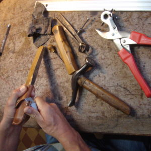 Etui couteau non pliant sur mesure